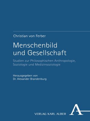 cover image of Menschenbild und Gesellschaft